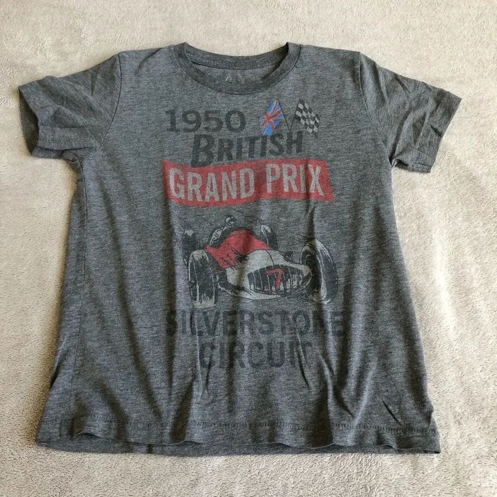 Peek Kids Short Sleeved 1950 British Grand Prix T-shirt